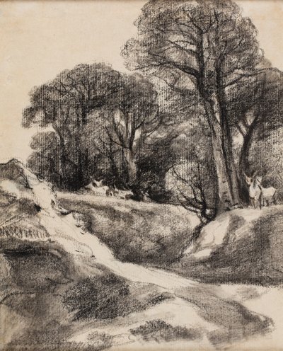 Dans le parc de Helmingham, Suffolk - John Constable