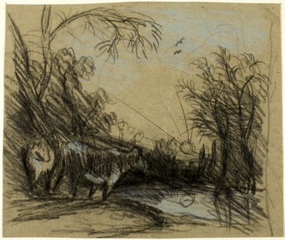Paysage avec vaches - John Constable