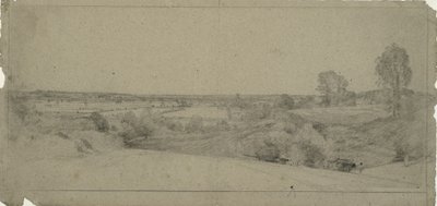 Paysage avec vue sur Dedham Vale depuis Langham - John Constable