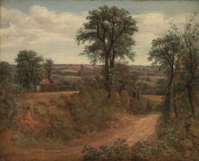 Chemin près de Dedham - John Constable