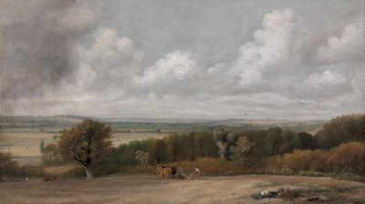 Scène de labour en Suffolk - John Constable