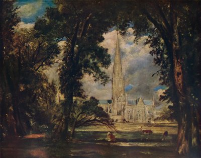 Cathédrale de Salisbury, vers 1823 - John Constable