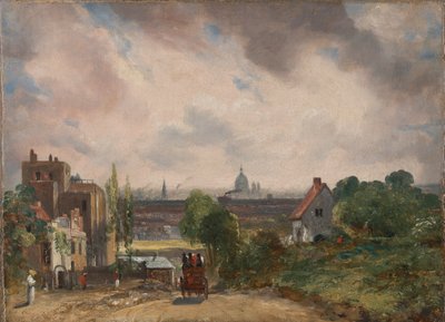 Cottage de Sir Richard Steele, Hampstead - John Constable