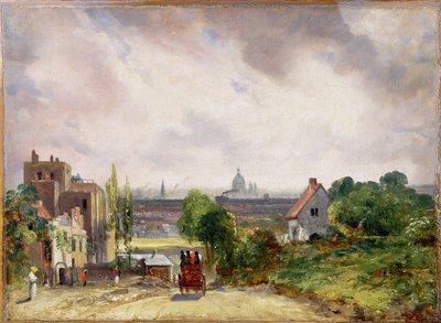 Cottage de Sir Richard Steele, Hampstead, vers 1832 - John Constable