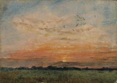 Coucher de soleil, 1796-1837 - John Constable