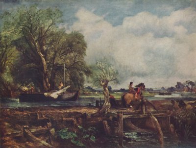 Le Cheval sautant, 1825, c1950 - John Constable