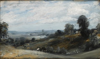La vallée de Dedham depuis Langham, 1812 - John Constable