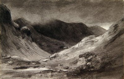 La vallée de Newlands : Un après-midi très orageux - John Constable