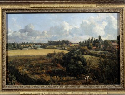 Le potager et le verger - John Constable