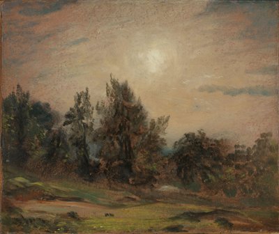 Arbres sur la lande de Hampstead - John Constable
