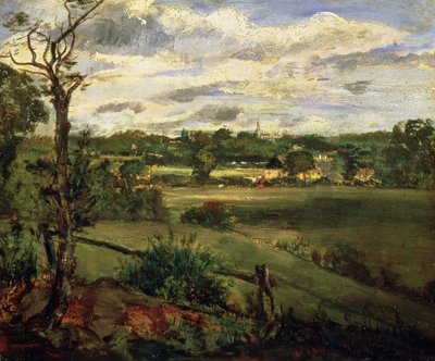 Vue de Highgate depuis Hampstead Heath, c.1834 - John Constable