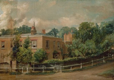 Vue de la terrasse inférieure, Hampstead - John Constable