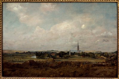 Vue de Salisbury en Angleterre - John Constable