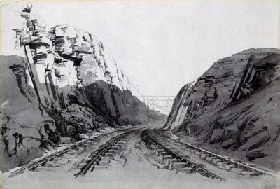 Coupe de Blisworth, Northamptonshire, septembre 1838 - John Cooke Bourne