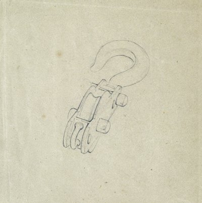 Bloc et crochet, vers 1835-38 - John Cooke Bourne