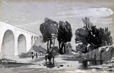 Viaduc de Blythe, Hampton-in-Arden, vers 1838 - John Cooke Bourne
