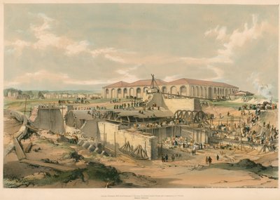Construction de la maison de la machine stationnaire, Camden Town - John Cooke Bourne