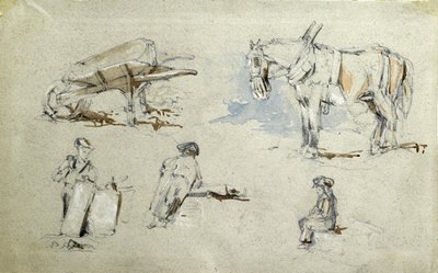Construction du chemin de fer de Londres à Birmingham, vers 1835-38 - John Cooke Bourne
