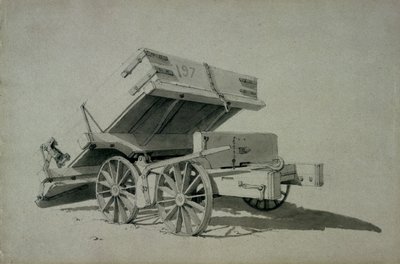 Wagon basculant des entrepreneurs, n°3, années 1830 - John Cooke Bourne