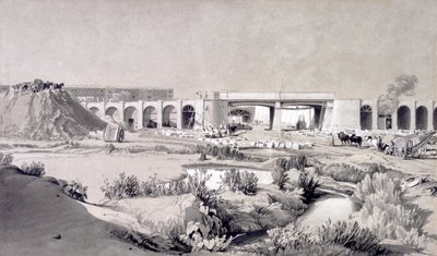 Pont de Hampstead Road, 5 octobre 1836 - John Cooke Bourne