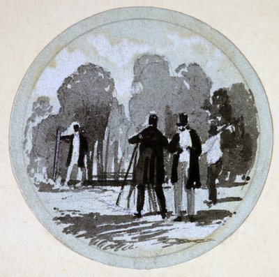 Nivellement, chemin de fer de Londres et Birmingham, vers 1838 - John Cooke Bourne
