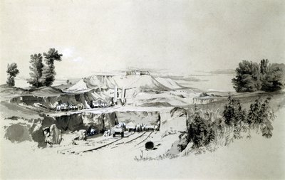 Tunnel de Linslade, 23 juin 1837 - John Cooke Bourne