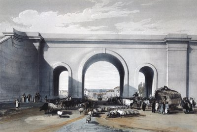 Pont ferroviaire à Chippenham, Wiltshire, 1846 - John Cooke Bourne