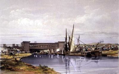Pont ferroviaire sur le canal Regent - John Cooke Bourne