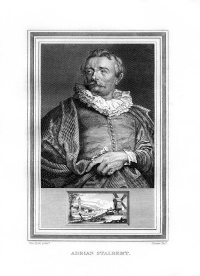 Adriaen van Stalbemt, peintre flamand, 1825 - John Corner