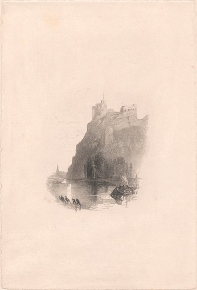 Château Gaillard, depuis le sud - John Cousen
