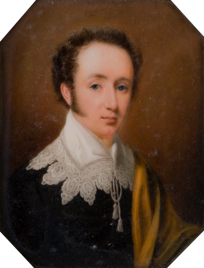 Portrait de George, vicomte Newport, plus tard 2e comte de Bradford - John Cox Dillman Engleheart