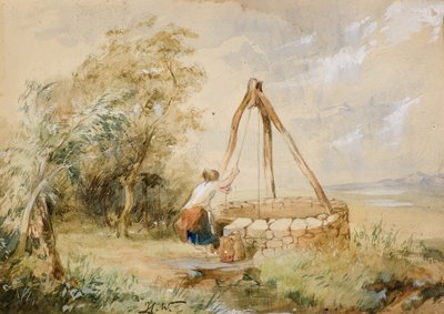 Le Vieux Puits Près de Golspie - John Crawford Wintour