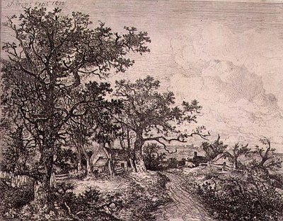 Près de Horsham, pub. par J. & W. Freeman - John Crome