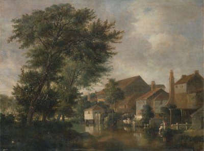 La rivière Wensum, Norwich - John Crome