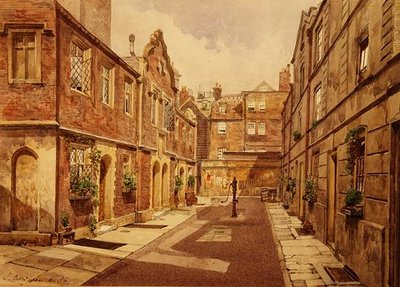 Maisons de charité, Cock Court - John Crowther