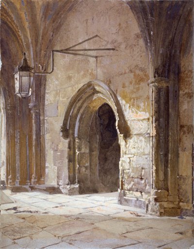 Entrée des cloîtres depuis Dean