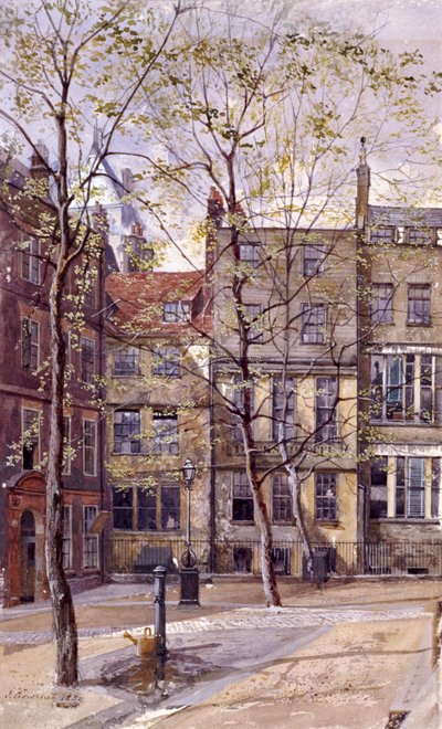 Inner Temple, Londres, 1880 - John Crowther