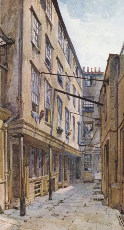 Londres perdu : Golden Buildings, Strand - John Crowther