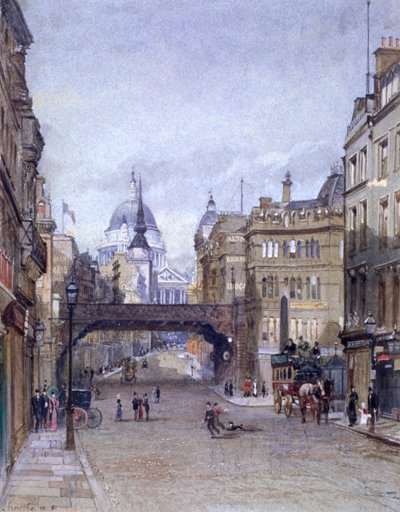 Ludgate Circus, Londres, 1881 - John Crowther