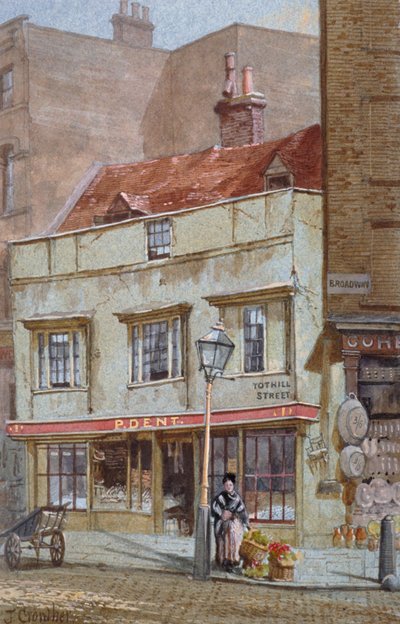 No 1 Tothill Street, Westminster, Londres, vers 1880 - John Crowther
