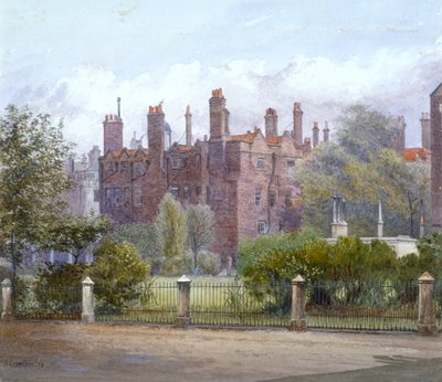 Vieux bâtiments et jardins, Lincoln