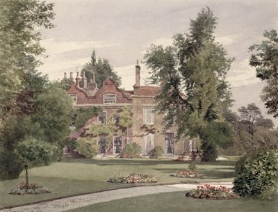 Vue latérale de Raleigh House, Brixton Hill, Lambeth, 1887 - John Crowther