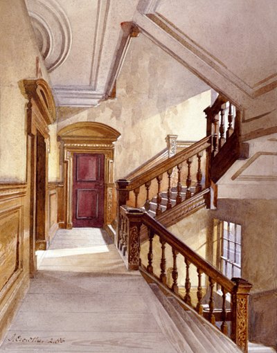 Maison de Sir Christopher Wren, Botolph Lane, Londres, 1886 - John Crowther