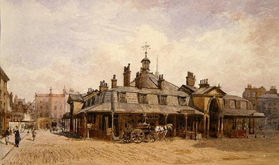 Vue du marché d