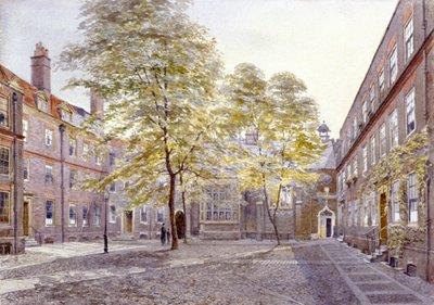 Vue de Staple Inn, Londres, 1882 - John Crowther
