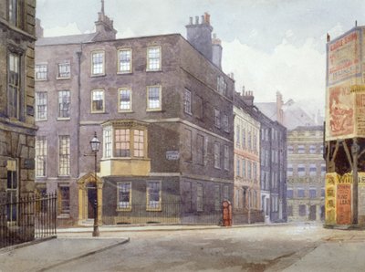 Vue de la jonction de Howard Street et Norfolk Street, Londres - John Crowther