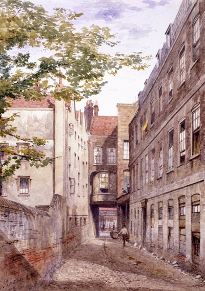 Auberge du Cheval Blanc, Fetter Lane, Londres, 1882 - John Crowther
