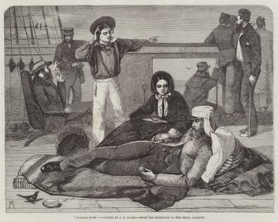 Approchant de la maison - John Dalbiac Luard