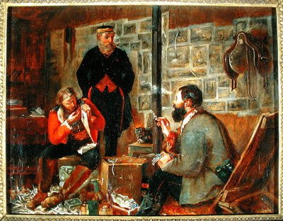 Étude pour une arrivée bienvenue, vers 1855-56 - John Dalbiac Luard