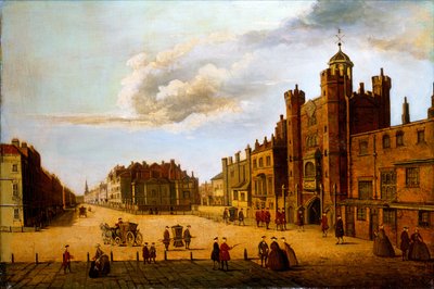 Vue de Pall Mall depuis le palais de St. James - John Dean Paul